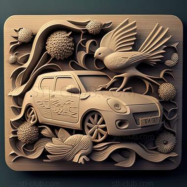 3D модель Suzuki Swift (STL)